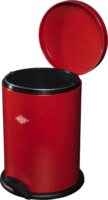 WESCO Treteimer Alpha 13 literes pedálos fém szemetes - Piros