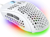 Spirit of Gamer Pro-M4 Arctic RGB Vezetékes Gaming Egér - Fehér