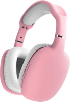 Snopy SN-BT43 Bluetooth Fejhallgató Headset - Fehér / Rózsaszín