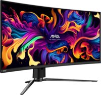 MSI 34" 9S6-3DD04T-013 21:9 QD-OLED Ivelt Gaming Monitor - Fekete