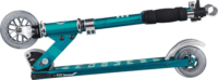 Micro Sprite LED 2 kerekű gyerek roller - Türkiz/Csíkos