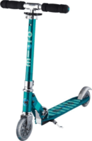 Micro Sprite LED 2 kerekű gyerek roller - Türkiz/Csíkos