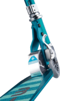 Micro Sprite LED 2 kerekű gyerek roller - Türkiz/Csíkos