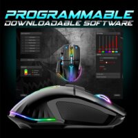 Spirit of Gamer Pro-M5 Wireless Gaming Egér - Fekete