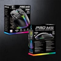 Spirit of Gamer Pro-M5 Wireless Gaming Egér - Fekete