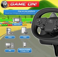 Spirit of Gamer Race Wheel Pro Air Kormány - Fekete (PC / PS3 / PS4 / Nintendo Switch / Andorid)