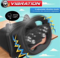 Spirit of Gamer Race Wheel Pro Air Kormány - Fekete (PC / PS3 / PS4 / Nintendo Switch / Andorid)