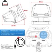 Spirit of Gamer Race Wheel Pro Air Kormány - Fekete (PC / PS3 / PS4 / Nintendo Switch / Andorid)