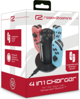 ready2gaming Nintendo Switch töltőállomás 4 in 1 - Fekete