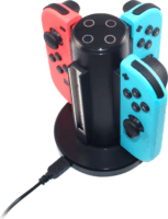 ready2gaming Nintendo Switch töltőállomás 4 in 1 - Fekete