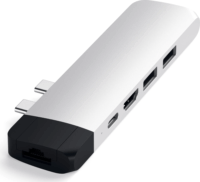 Satechi Type-C Pro Apple MAcbook Pro / Air Laptop Dokkoló - Ezüst