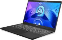 MSI Business Modern 15 H AI C1MG-074 Laptop Fekete (15.6" / Intel Core Ultra 7-155H / 16GB / 512GB SSD)