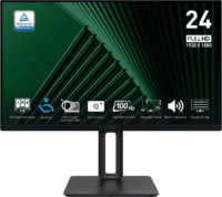 MSI 23.8" PRO MP245PG 16:9 FHD IPS Monitor - Fekete