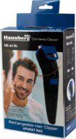 Hausberg HB-66BL Akkus Hajnyíró - Fekete / Kék
