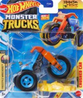 Mattel Hot Wheels Monster HWMT Trike Crushed Car kismotor 1:64
