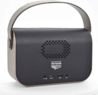 Aiwa RBTU-600 Vintage Bluetooth hordozható rádió - Fekete / Bézs