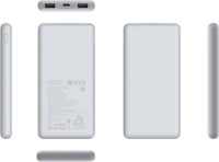 Xiaomi BHR9350GL Power Bank integrált kábellel USB-A + Type-C / 10000mAh 22,5W - Fehér