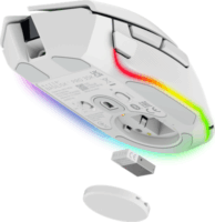 Razer Basilisk V3 Pro Wireless Gaming Egér - Fehér