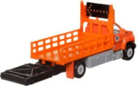 Mattel Matchbox Working Rigs - GMC 3500 Attenuator Truck kisautó - Narancs