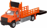 Mattel Matchbox Working Rigs - GMC 3500 Attenuator Truck kisautó - Narancs