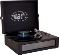 Aiwa VPX-1971BK USB / Bluetooth Bakelit Vinyl lemezjátszó - Fekete