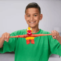 Goo Jit Zu hősei Csináld magad Blazagon játékfigura