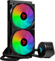 Savio Velox 240mm ARGB Univerzális CPU Vízhűtés - Fekete