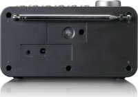 Lenco CR-625BK Rádiós ébresztőóra - Fekete