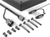 ID-Cooling AS-120-ARGB-K 120mm PWM ARGB Rendszerhűtő ventilátor - Fekete