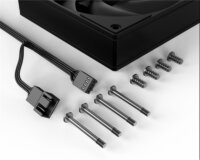 ID-Cooling AF-1230-K 120mm PWM Rendszerhűtő ventilátor - Fekete