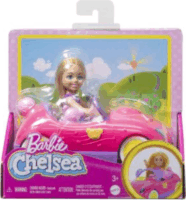 Mattel Barbie Chelsea macis kabrió autója - Pink