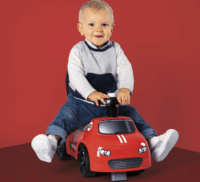 Smoby Auto Ride-on átalakítható járássegítő bébitaxi - Piros