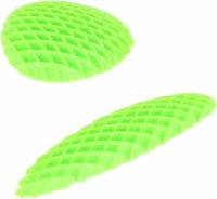 Flexi Fidget Worm stresszoldó játék - Zöld
