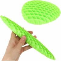 Flexi Fidget Worm stresszoldó játék - Zöld
