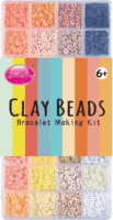 Clay Beads 32 rekezses Gyöngykészlet karkötő készítéshez