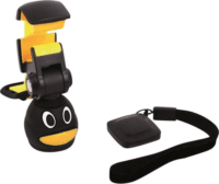 Mantona Bottle Selfie Pinguin Mobiltelefon Univerzális Tartó - Fekete / Sárga