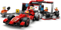 LEGO City: 60443 - F1®-es boxutca és személyzet, Ferrari autóval