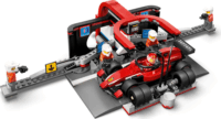 LEGO City: 60443 - F1®-es boxutca és személyzet, Ferrari autóval