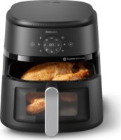 Philips NA231/00 Airfryer Forrólevegős sütő 6.2 L 1700 Watt - Fekete/Ezüst