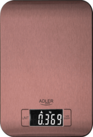 Adler AD 3183C Digitális konyhai mérleg - Rézszínű