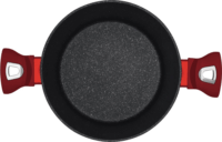 Blaumann BL-3986 Lábas Üveg fedővel Ø 24cm 4.1L - Piros