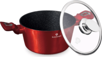 Blauman BL-3985 Lábas Üveg fedővel Ø 20cm 2,5L - Piros