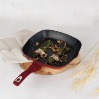 Blauman BL-3982 Grill serpenyő 28cm - Piros