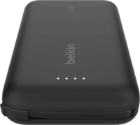 Belkin BPB021HQBK Boost Charge Powerbank integrált kábellel USB Type-C / 10000mAh 20W - Fekete