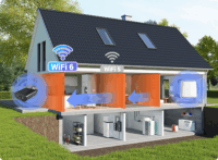 eZVIZ EB5 Smart WiFi 4K UltraHD Okos IP Kamera - Fekete