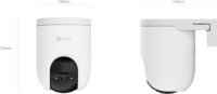 eZVIZ H8c Smart Wifi 3K 5 MP 360° forgatható Okos Kamera - Fehér