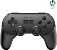 8BitDo Pro 2 Wireless USB-C Kontroller Gamepad (PC / IOS / Android / Switch) - Fekete