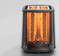 Xiaomi BHR8811EU 2 szeletes kenyérpirító 930W - Fekete