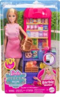 Mattel Barbie Malibu Piaci stand készlet babával