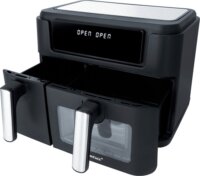 Steba HF 9500 DUO AirFryer Forrólevegős sütő 2x4L 2000 Watt - Fekete